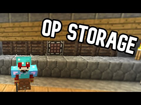 Unbeatable Early Game Storage - MC Eternal Modpack Ep.2