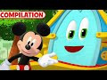 Stretch Break Mickey Mouse Funhouse 1 HOUR COMPILATION Disneyjr​