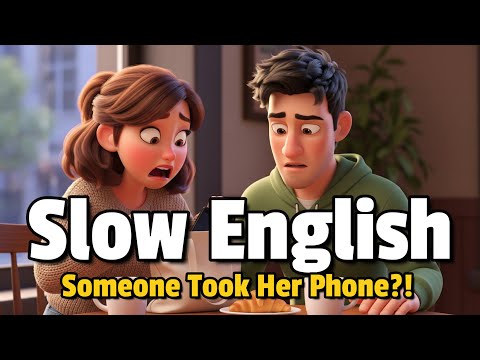 Lost Phone at the Café | English Listening & Speaking Practice (A2–B1)