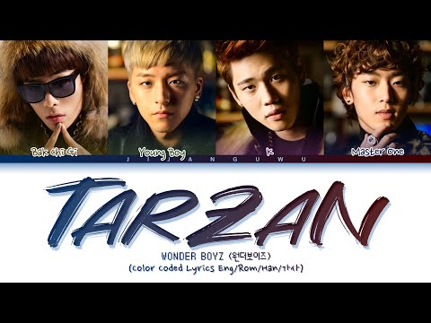 WONDER BOYZ (원더보이즈) – Tarzan (타잔) (Color Coded Lyrics)