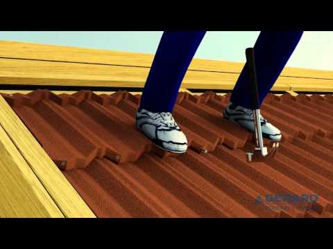 02 INSTALLATION VIDEOS GERARD ROOFING SYSTEMS EUROPE - TILE LAYING