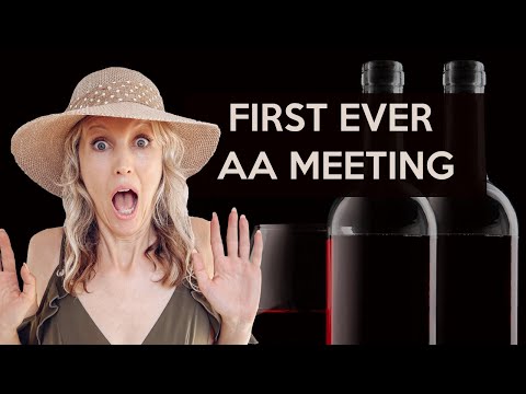 My first AA meeting (Alcoholics Anonymous)