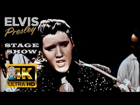 Elvis Presley - Shake, Rattle And Roll (1.28.1956) AI 4K Colorized Enhanced