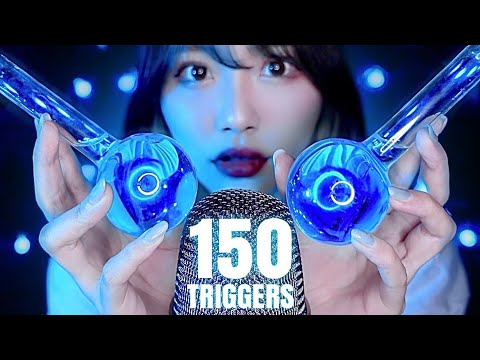 ASMR｜150 TRIGGERS IN 10 MINUTES😪