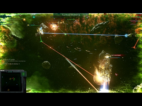 Battlefleet Gothic Armada Skirmish: Space Marines Vs Imperial Navy