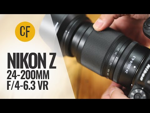 Video thumbnail for Nikon Nikkor Z 24-200 mm f/4-6.3 VR review 1