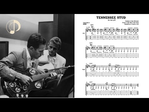 Chet Atkins & Jerry Reed - Tennessee Stud - Guitar Transcription