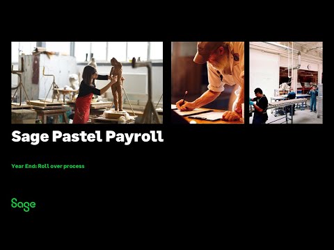 Sage Pastel Payroll (AME): Year End Roll Over Process