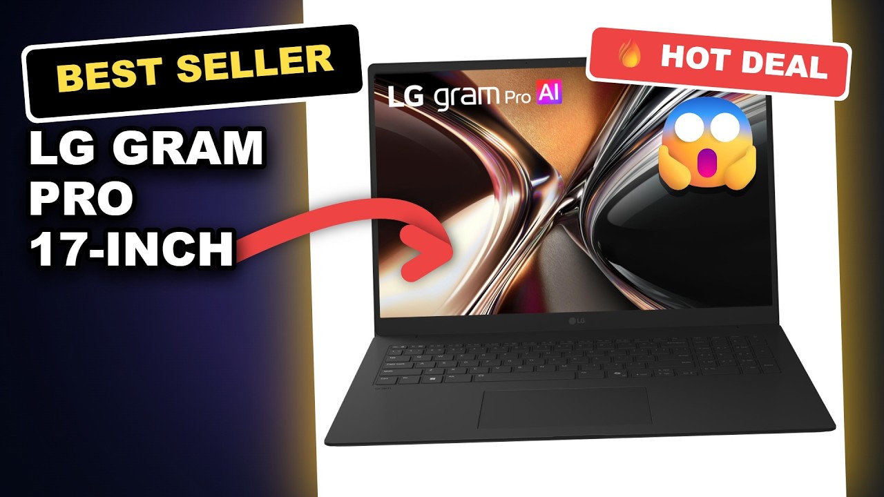 LG gram Pro 17-inch Review: The Ultimate Thin & Light Laptop for Productivity review video