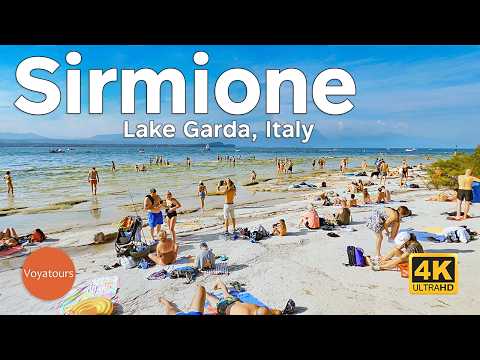 Sirmione, Lake Garda Italy - Walking Tour (4K 60fps)