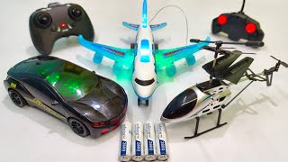 HX708 Helicopter and 3D Lights Airbus A380 | remote car | airbus a380 | aeroplane | helicopter | car