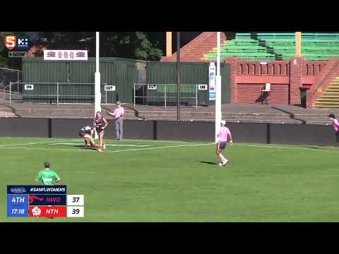 Round 8 SANFLW KIA Move of the Week - Sky Jensen (North Adelaide)