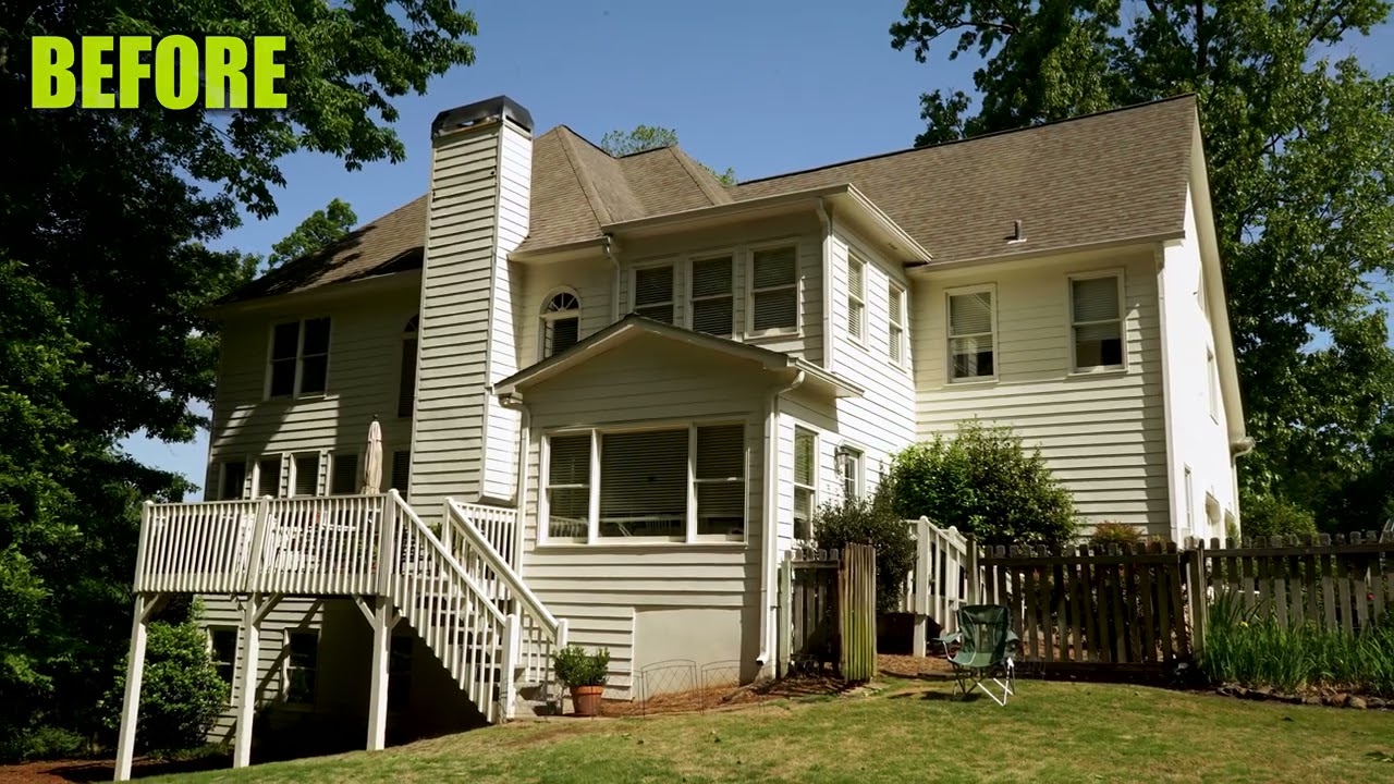 Before & After Siding Transformation #3 — Marietta