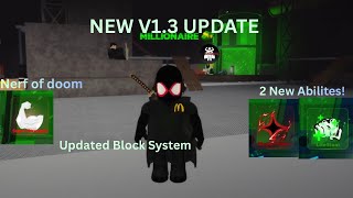 V1.3 Update In Hero Legends (Super strength nerfs, 2 New Powers, Combat rework) (Roblox)