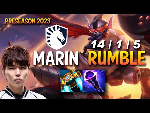 TL MaRin RUMBLE vs IRELIA Top - KR Ranked