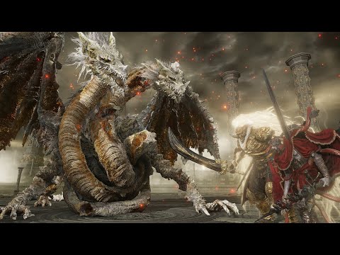 Full Scadutree Fragment Dragonlord Placidusax Vs NEW Bosses - Elden Ring Shadow of the Erdtree