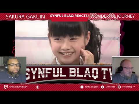 Time Travel Mash Up Synful Blaq Reacts - Sakura Gakuin - Wonderful Journey