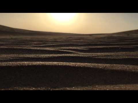 The charming sunset and sand in the middle of the desert - Al Faqaa - UAE