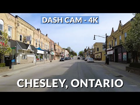 Chesley, Ontario 4K Drive: Unveiling the Quaint Beauty of a Charming Town