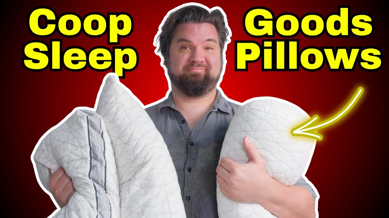 Coop Sleep Goods Pillows Review - I Tested The Coop Original, Eden, Body, and Latex Pillows!