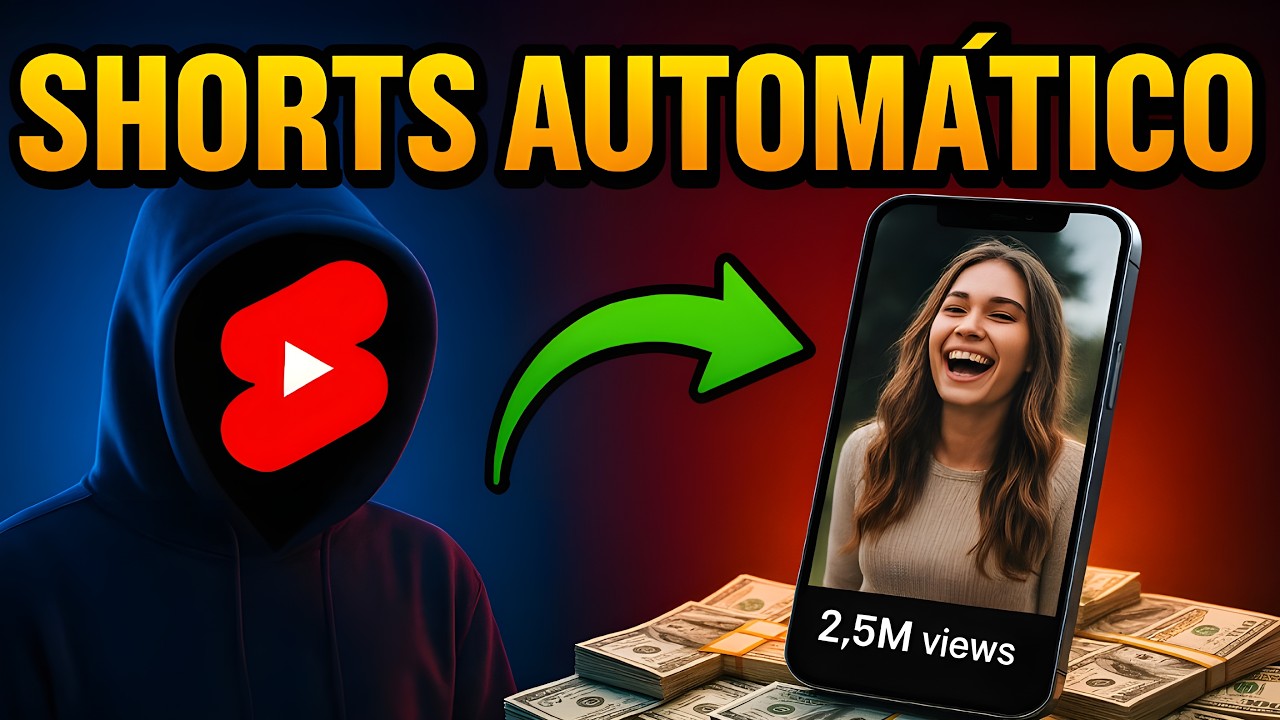 💰 ESSA IA CRIA SHORTS VIRAIS EM 3 CLICKS! (E MONETIZA)