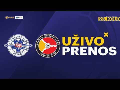 FAP - Ušće Novi Beograd Mozzart Bet Prva liga Srbije 2025/26 23. Kolo