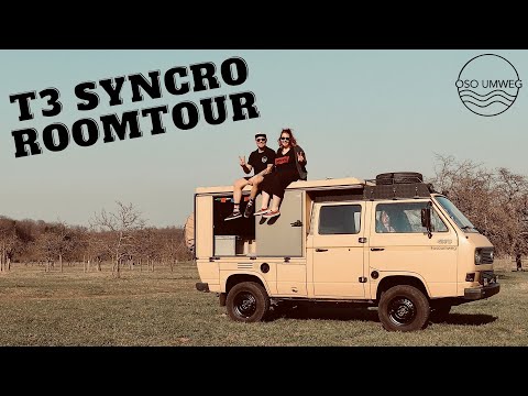 VW T3 SYNCRO Roomtour// OSOUMWEG// Drohne aus Baum holen// Vanlife // Wohnkabine// T3 Doka// Offroad
