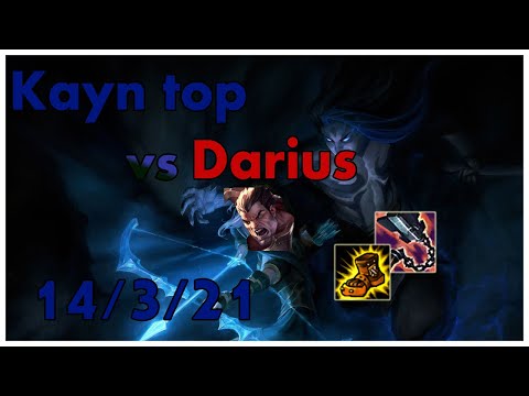 Kayn top vs darius Season 11