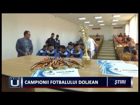 Campionii fotbalului doljean.