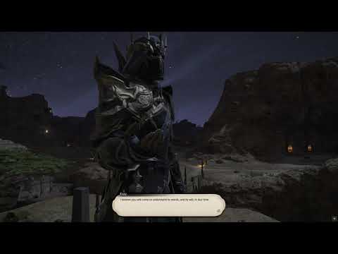 How to do "The Voice in the Abyss" Quest FF14 (DARK KNIGHT LVL35 QUEST) FFXIV