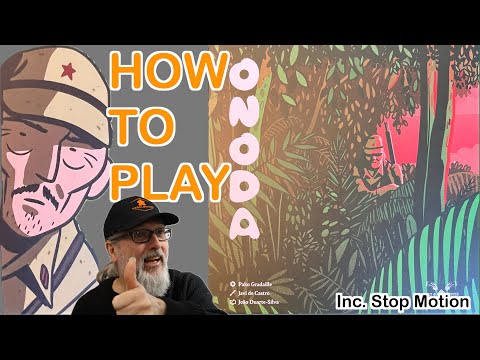 How to Play ONODA | Solo Board Game | Designed Francisco Gradaille | Publishers Salt & Pepper Games
