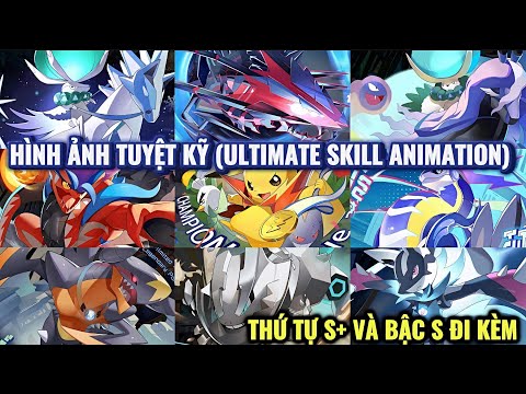 Pocket Incoming - Hình ảnh Tuyệt Kỹ (Ultimate Skill Animation) S+ & S từ SR Calyrex đến ZM Salamence