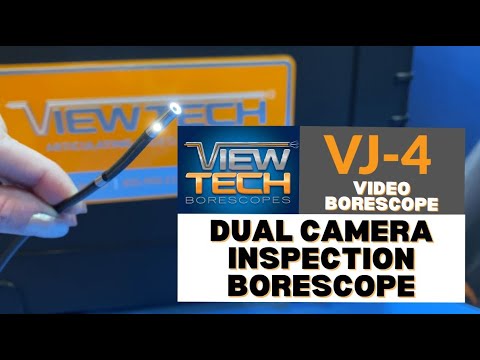 VJ-4 Dual Camera Video Borescope - 2.8mm, 3.9mm, 6.0mm, 8.0mm