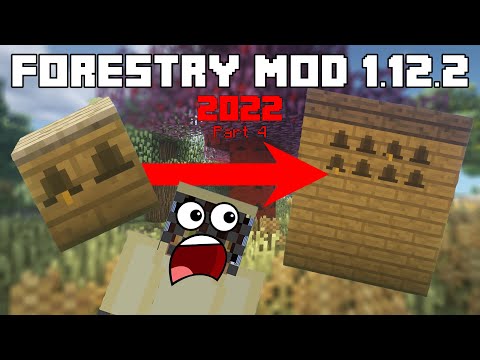 Minecraft Forestry Mod [Part 4 - Bee, Tree & Butterfly Breeding] 1.12.2 - 1.20.1