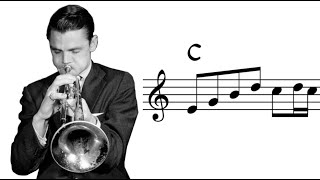 Lady Bird - Chet Baker Solo Transcription (in C)