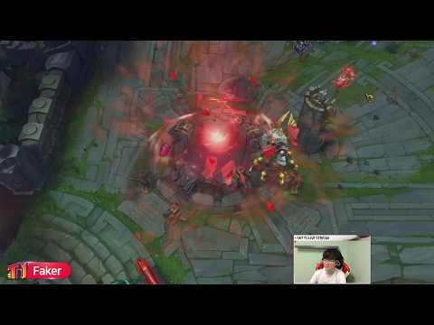 Como estompear con Galio VS Renekton |  Faker Stream Sub Español