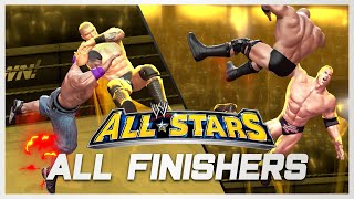 All finishers in WWE ALL STARS