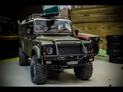 RC4wd D110 Land Rover Defender ARB Bumper Install