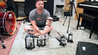 Video thumbnail for DW9000 Double Pedal Comparison (Standard vs XF - DW vs Trick shaft) by Zack Zweifel