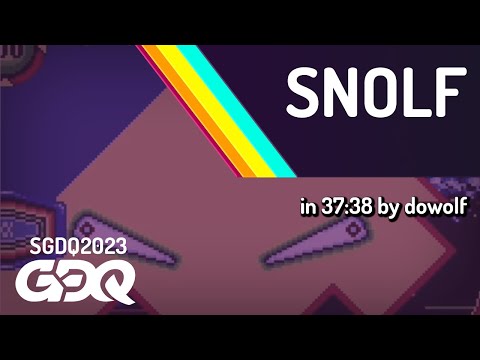 SNOLF by dowolf in 37:38 - Summer Games Done Quick 2023