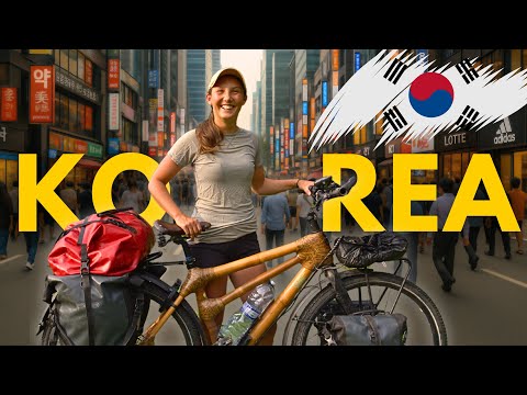 Crazy! By BIKE through South Korea! - Bicycle World Tour [#35]