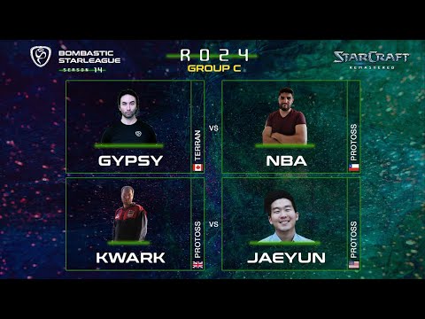[ENG] Bombastic StarLeague 14 (BSL14) Ro24 Group C - gypsy, NbA, KwarK, Jaeyun - StarCraft BroodWar