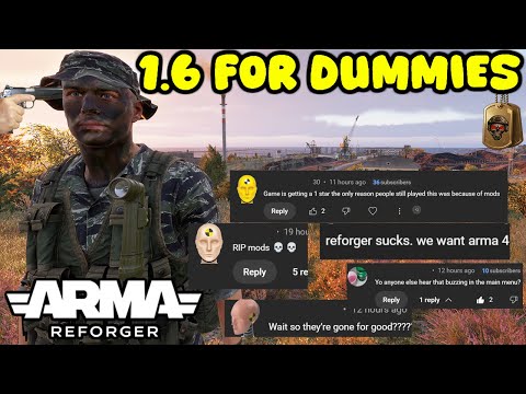 ARMA REFORGER 1.6 GUIDE FOR DUMMIES | Mods, Sound Bug, & Comments
