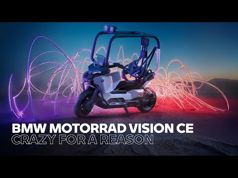 Crazy For A Reason | BMW Motorrad Vision CE