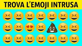Solo il 5% di voi troverà tutte le emoji intruse