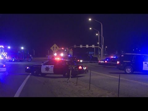 Wrong-way crash hurts four on I-25