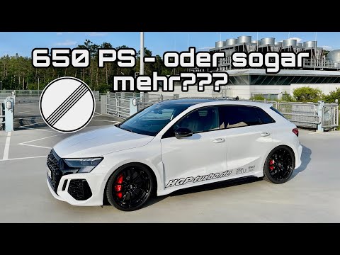 Crazy HGP Audi RS3 (8Y) with over 650 hp - including timing, highway and technical part 🚀🚀🚀