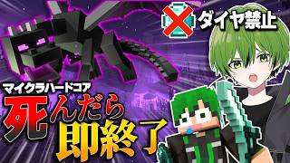 エンドラ討伐！死んだら即終了マイクラハードコア※ダイヤ禁止縛り【BOOMMENT/めろぱか/MEROPRO】
