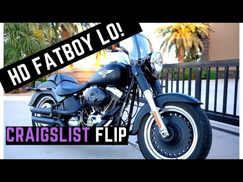 Buying a Used Harley Fat Boy Lo (FatBoy) on Craigslist | Flipping Motorcycles for Profit