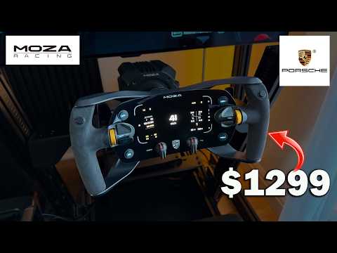 Moza releases their Porsche Mission R Steering Wheel